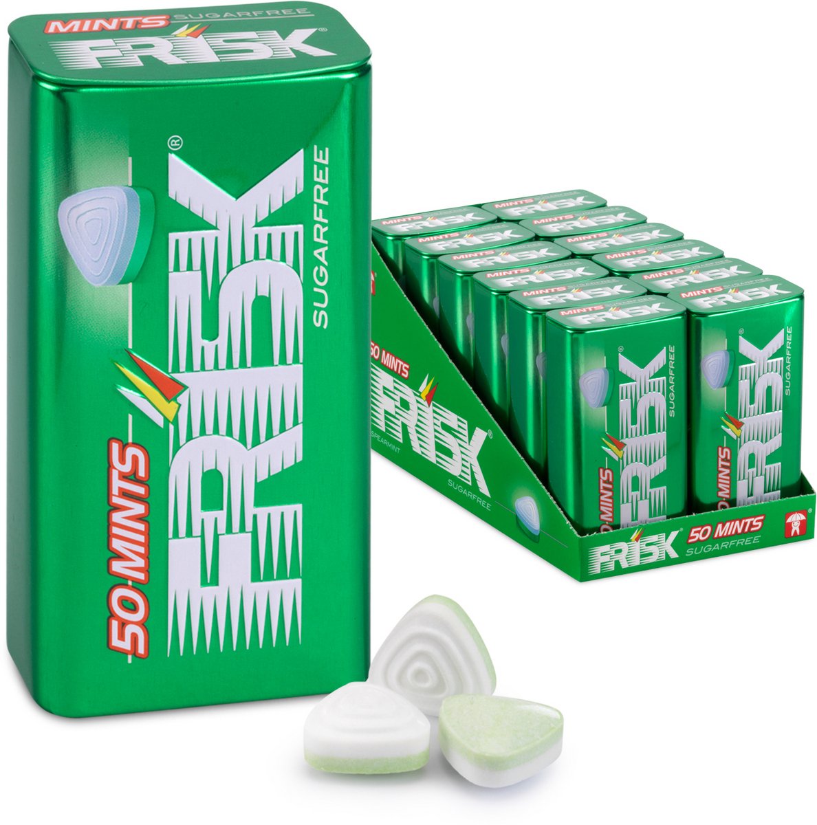 Frisk XL Spearmint – Fresh Makers – zuckerfrei – 1x12 Stück
