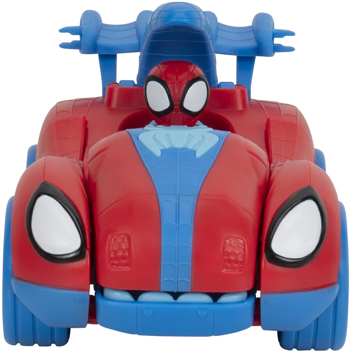 Jazwares Spidey and Amazing Friends – Spidey-Rex-Rennfahrzeug