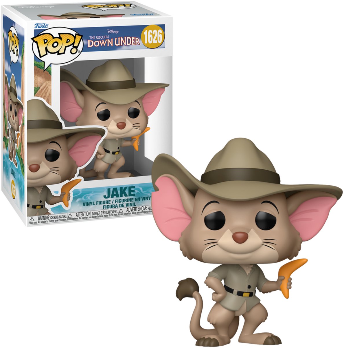 Funko die Retter Down Under Pop! Disney-Vinylfigur Jake