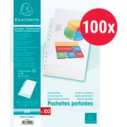 Taschen anzeigen Exacompta 5100e transparentes Polypropylen A4