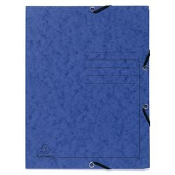 3-Klappen-Ordner Exacompta 55402e A4 blau