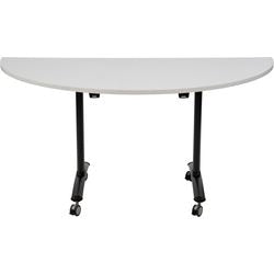 Klapptisch Sodematub FTHV3168D-R400 halbrund grau
