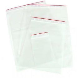 Grifftaschen beschreibbare Streifen 60 x 40 mm PP transparent