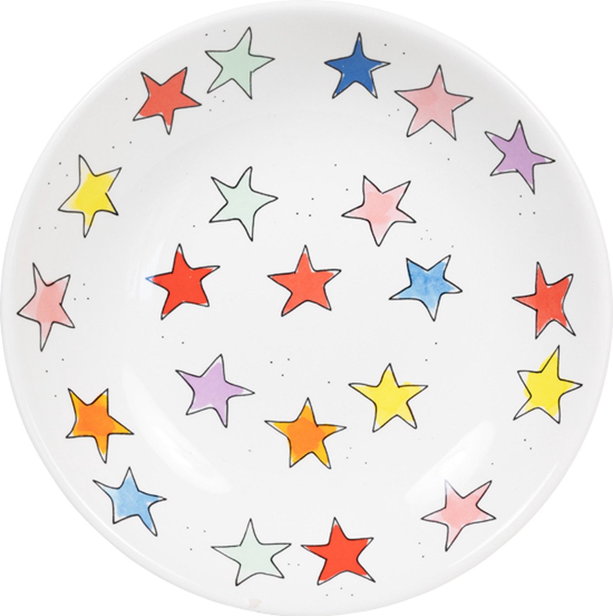 Blondes Amsterdam, gerade aufholend, tiefer Teller uni 23cm