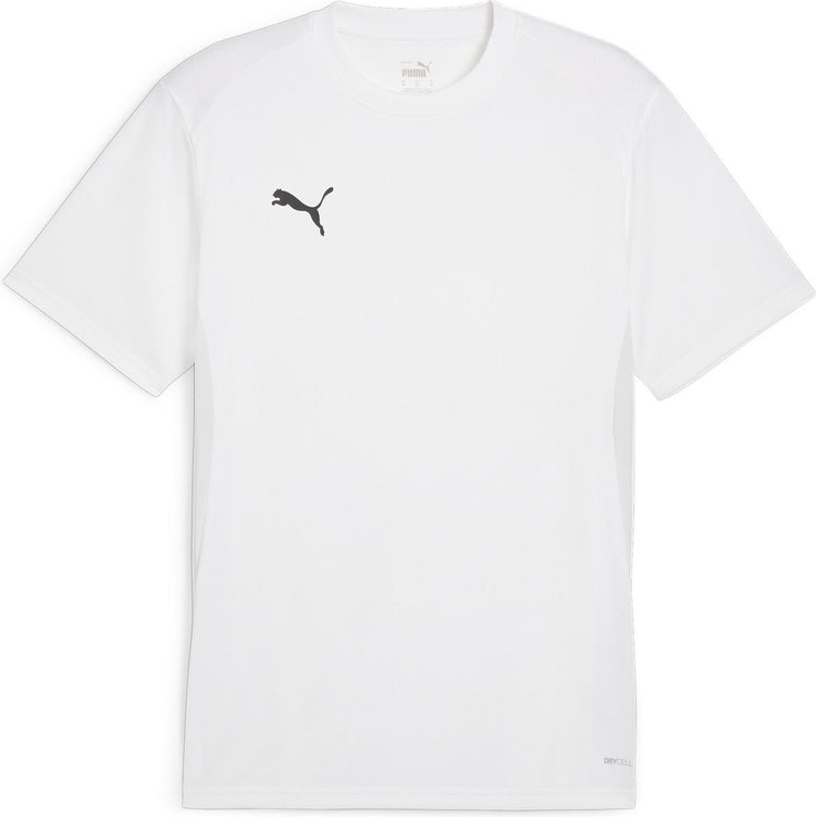 Puma Teamgoal Jersey Herren-Sportshirt – Weiß-Schwarz-Federgrau