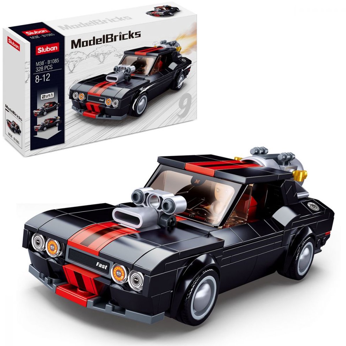 Sluban-Modellsteine Street Racer (M38-B1085)