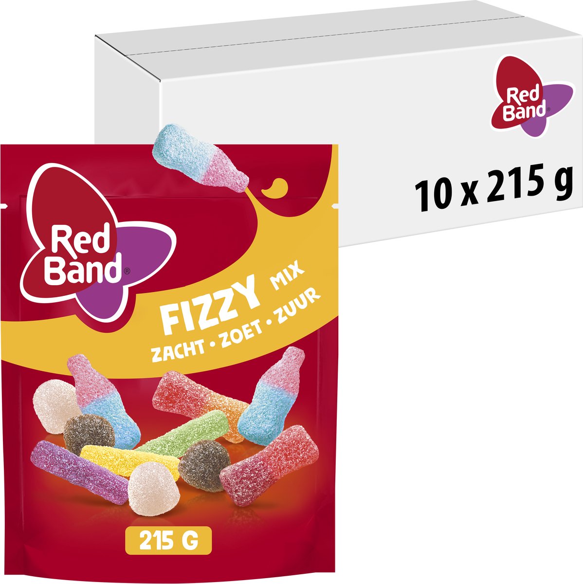 Red Band Candy Mix Brausebeutel (10x 215g)