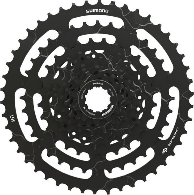 Shimano-Kassetten-Cues 9V 11-46T CS-LG300 Schwarz