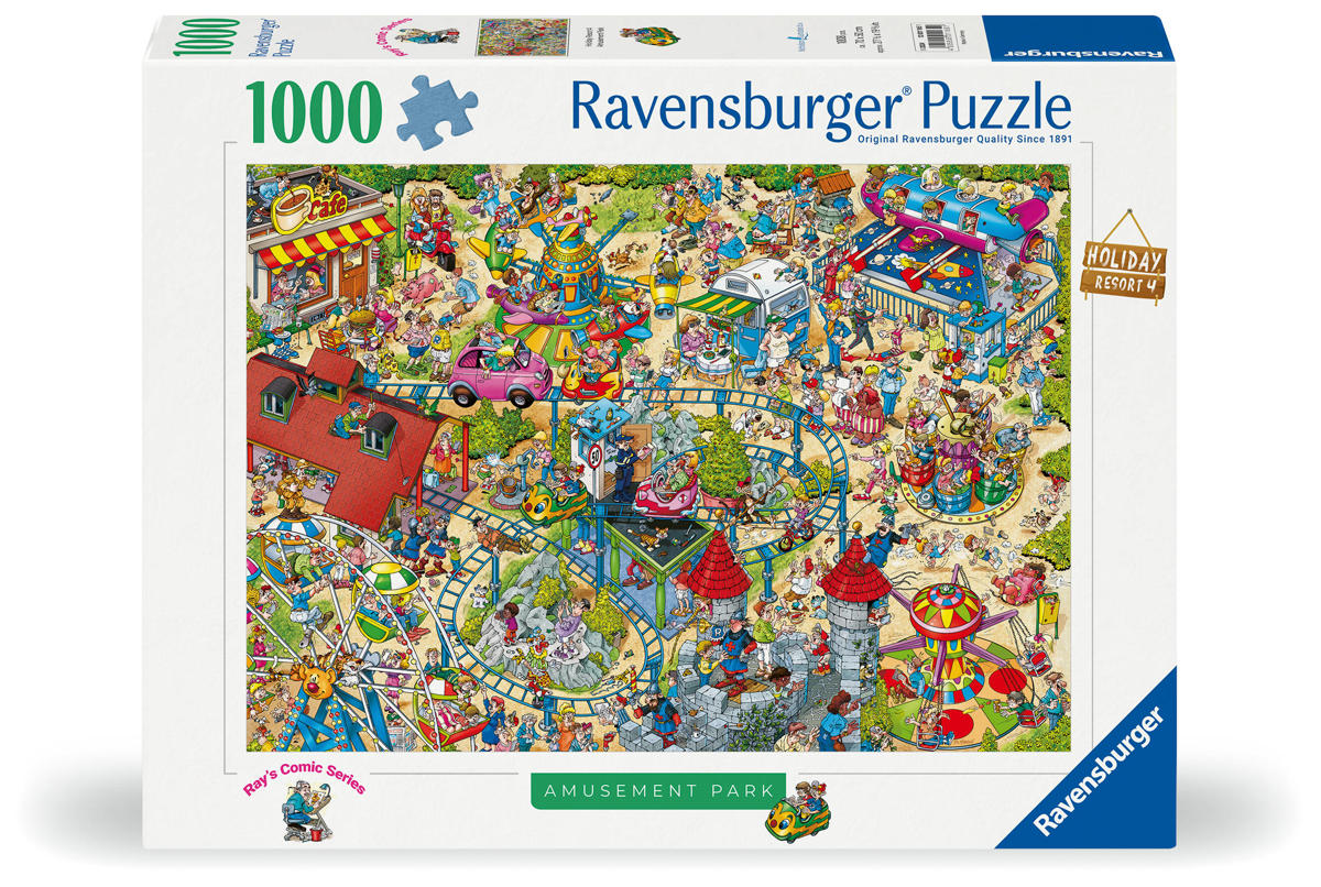 Ravensburger Pluzzleinesort 4: Der Vergnügungspark, 1000st.