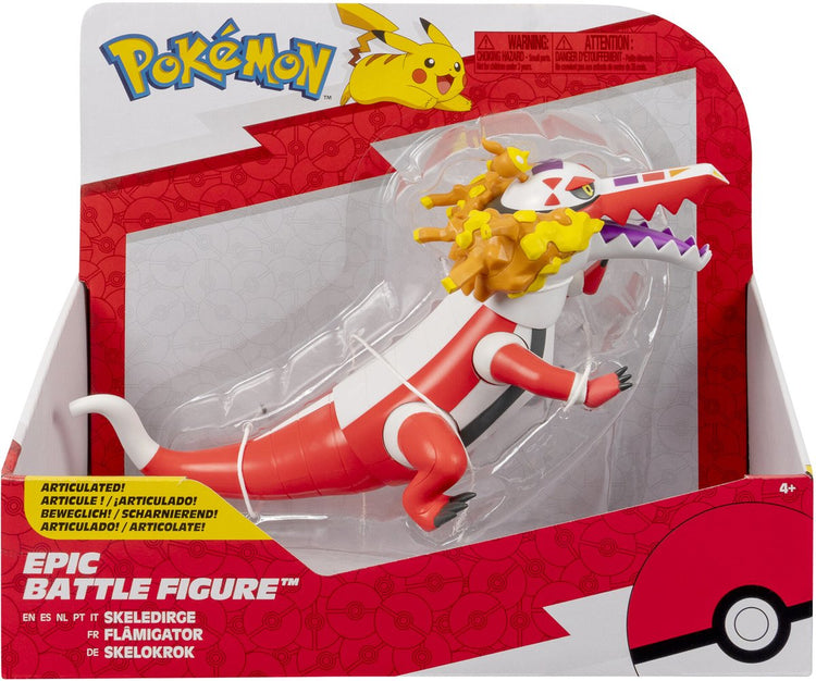 Jazwares Pokémon Epic Battle Figur – Skeledirge