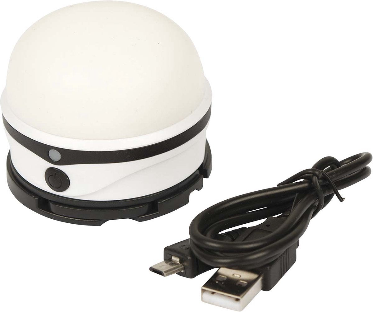Bo-camp – Hängelampe – Kuma – Silikon – wiederaufladbar – 200 Lumen