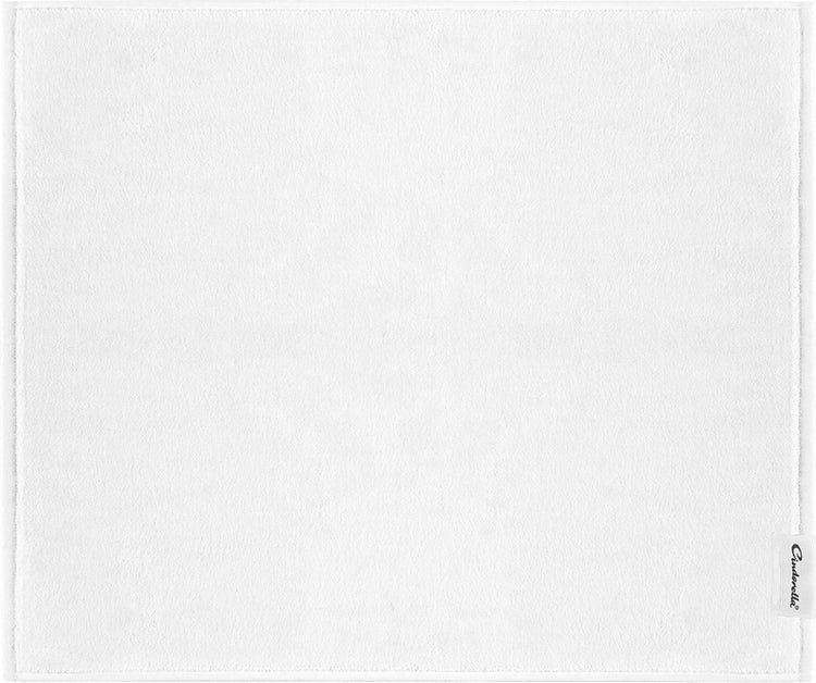 Cinderella Sundays Badematte – Duschmatte – 100 % Baumwolle – 50 x 60 cm – weiß