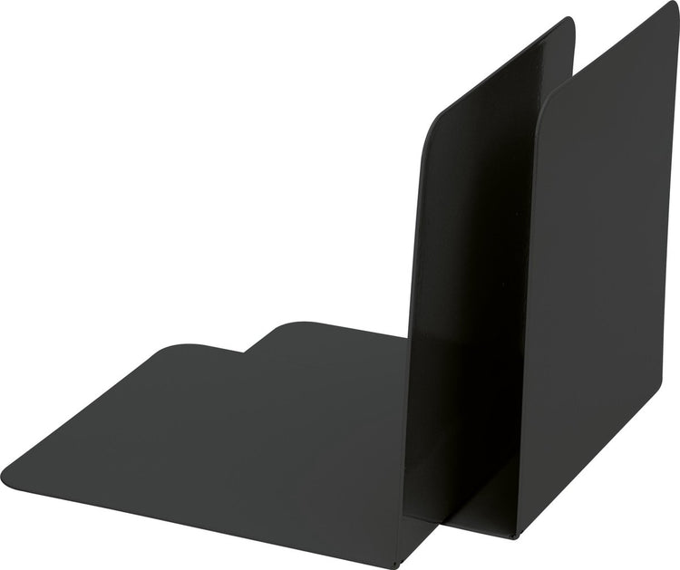 Alco Buchstütze 85x140x140mm Metall 2 Stück in schwarzer Box