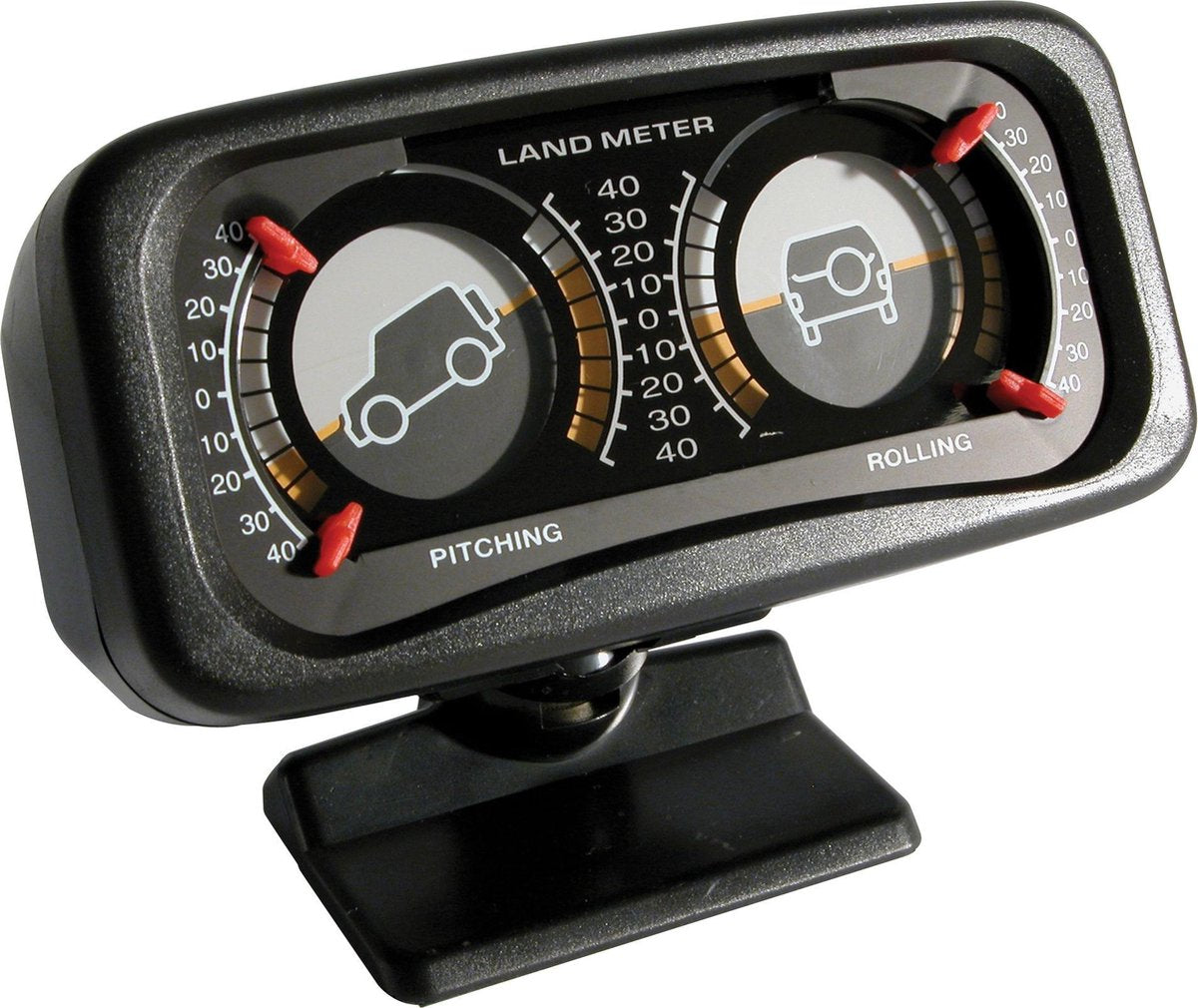Carpoint Surveyor Offroad – vertikale horizontale Anzeige – 12-V-Beleuchtung – Armaturenbrettmontage –