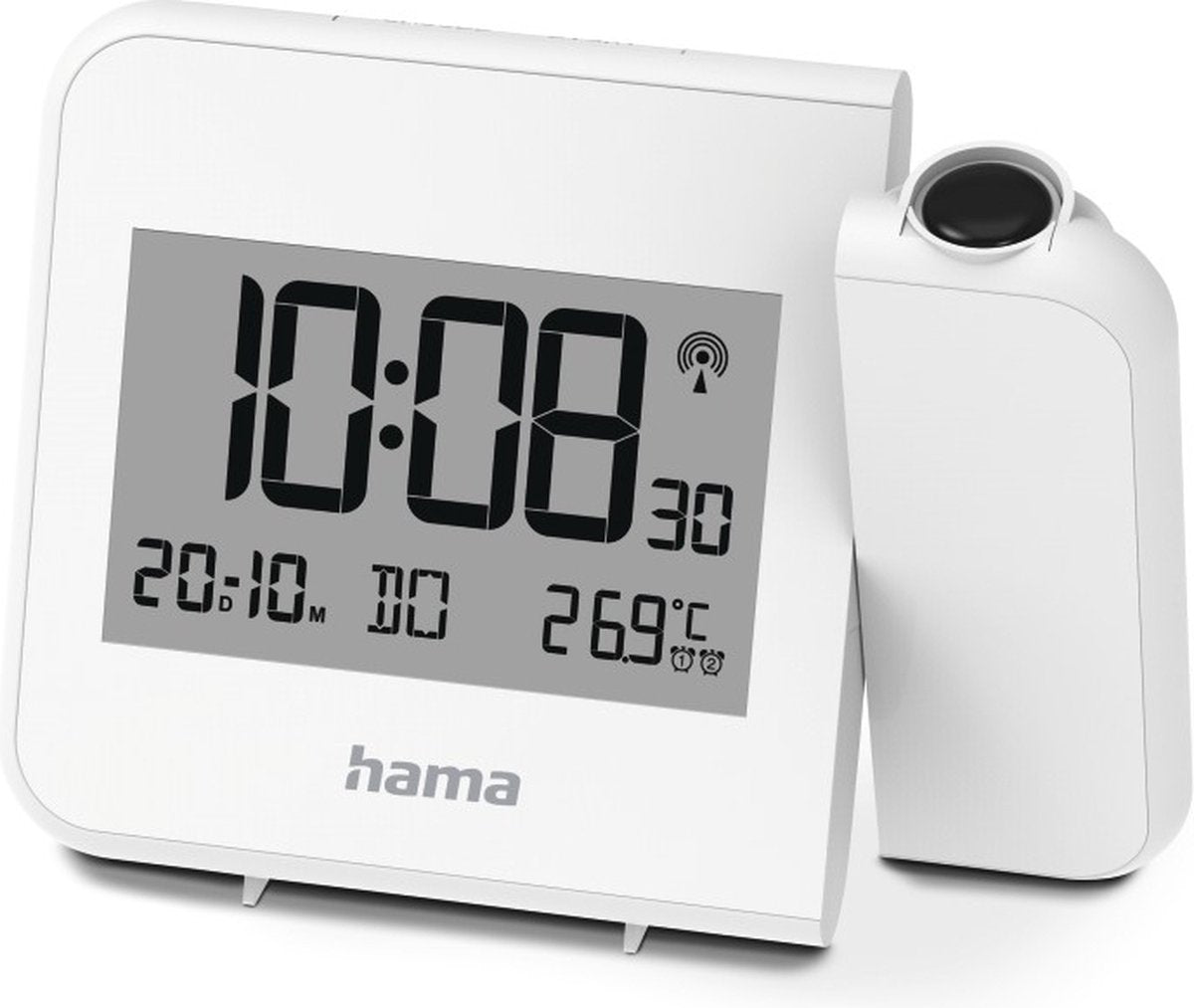 Hama Wecker – Hvar – Projektion – Weiß