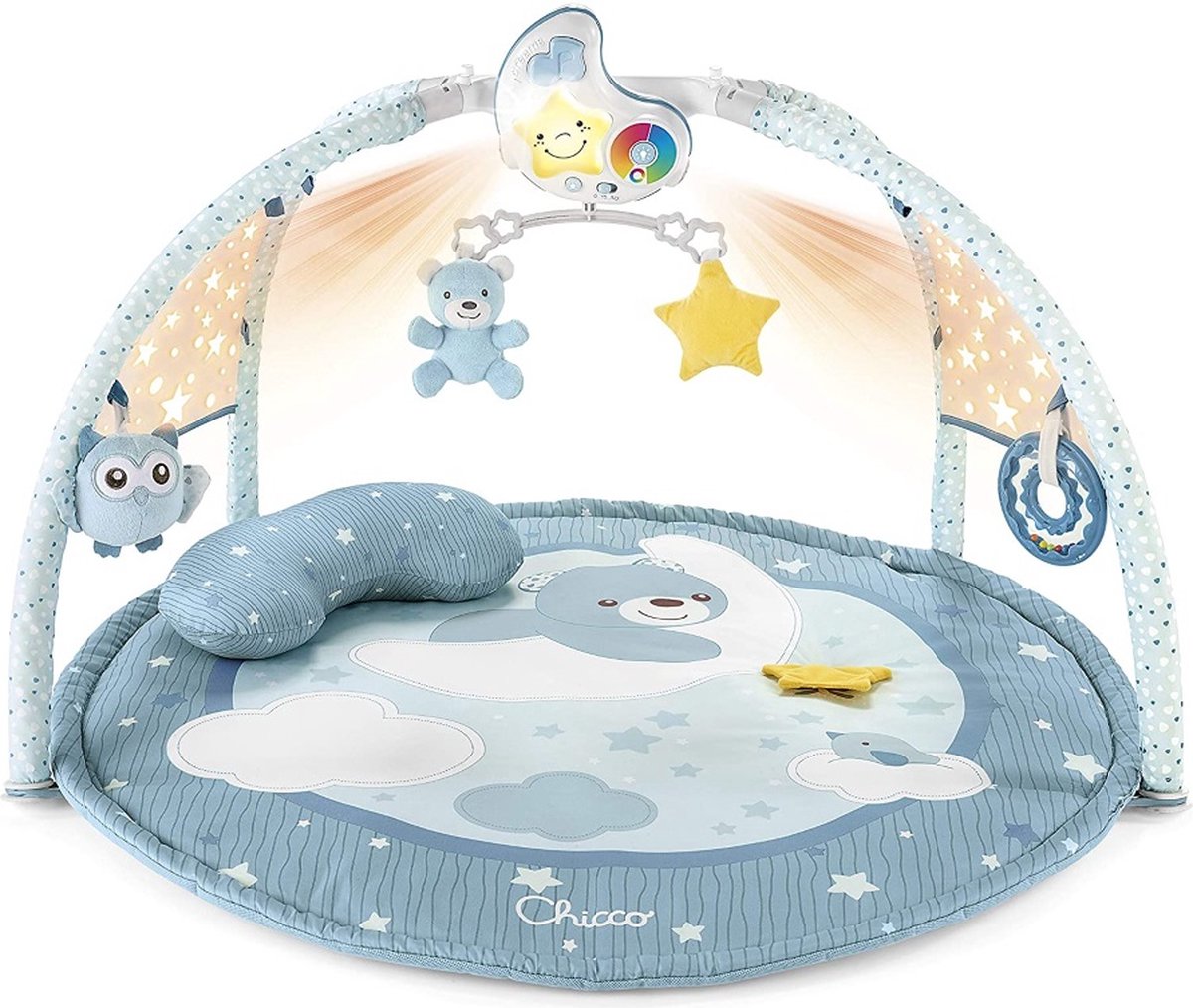 Chicco Baby-Fitnessstudio in der Farbe Fun Blue