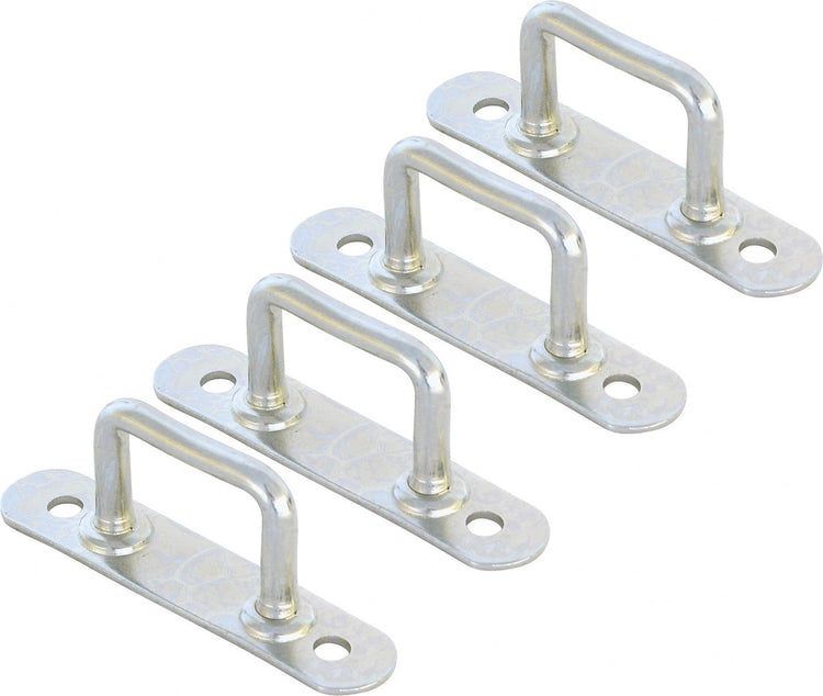 Carpoint Schraubbrücke Metall 36 mm – 4er-Set – Lochabstand 51 mm – Schraubmontage – langlebig – für Kabelmontage