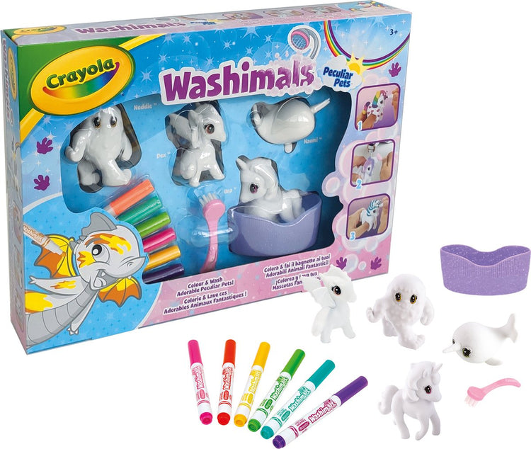 Crayola – Washimals – Hobby-Paket – Fantasy-Kreaturen-Set für Kinder