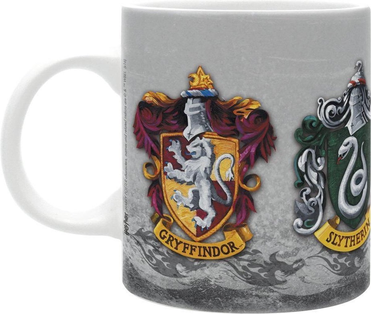 Harry Potter - Becher - 320 ml - Die 4 Häuser
