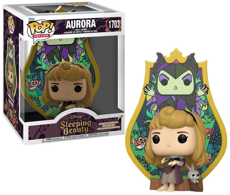 Schneewittchen Dornröschen Aurora (Pop! Deluxe) Vinylfigur 1703 Unisex Funko Pop! - mehrfarbig - Standard