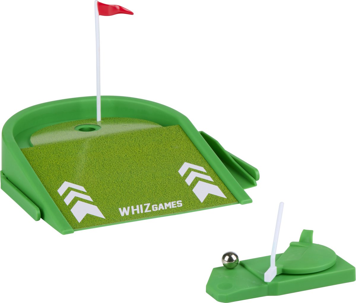 Eddy Toys Golf-Desktop-Spiel – Minigolf-Spiel für den Schreibtisch – inklusive Ballwerfer