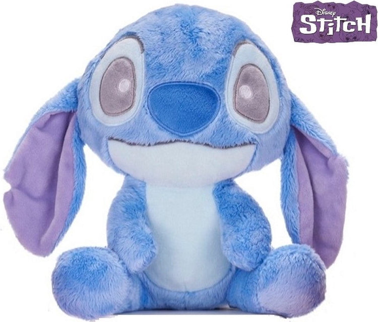 Disney Stitch Plüsch Kuschelzeit 23 cm rosa