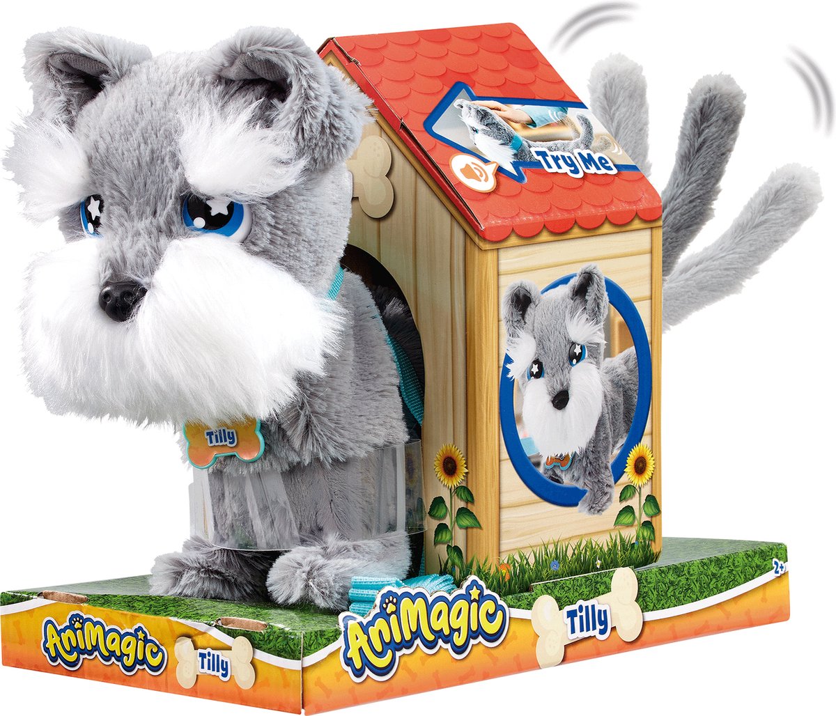 Animagic Tilly Terrier Dog Interaktive Umarmung