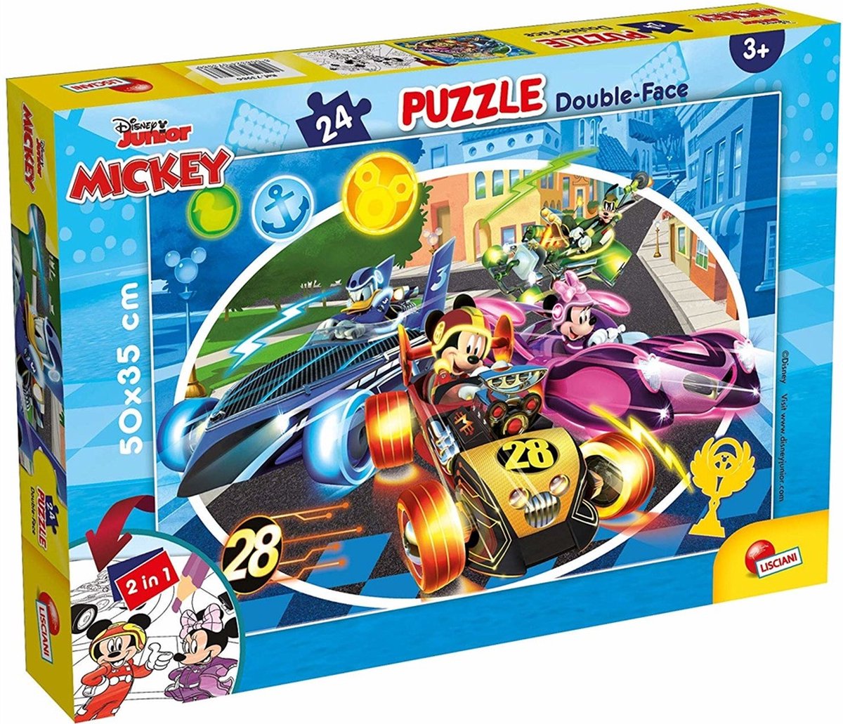 Lisciani-Puzzle df plus 24 Mickey