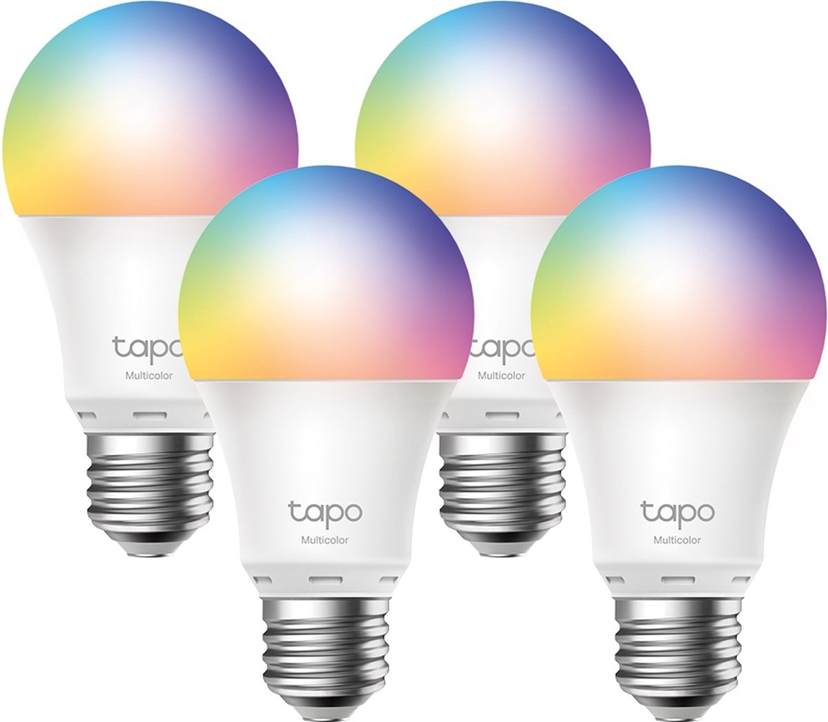 Tp-link tapo l530e intelligente LED-Lampe e27 – große Fassung – weiße Farbe – WLAN – 4er-Pack