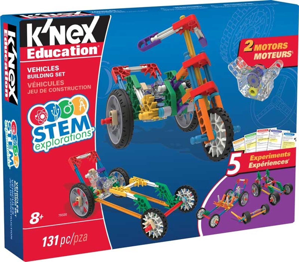 K'nex STEM Explorations: Fahrzeugegebäude -Sets