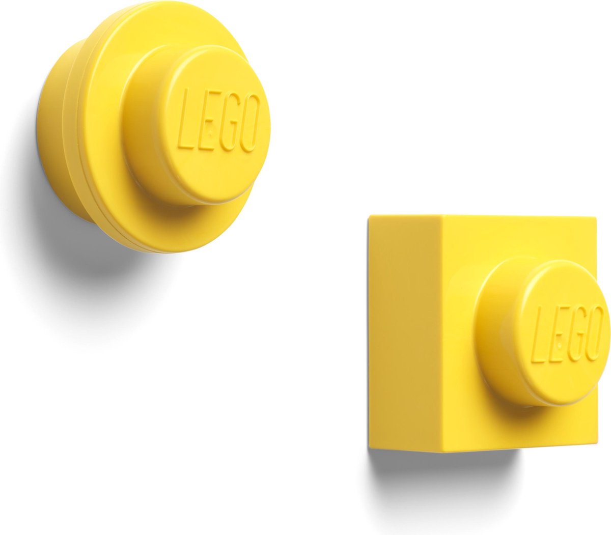 Lego - Magnetset à 2 Stück - Kunststoff - Gelb