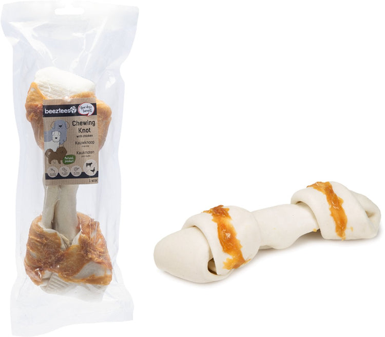 Beeztees kulinarischer Kausnack – Hundesnack – Huhn – 1 Stück – 26 cm – 180 200 Gramm