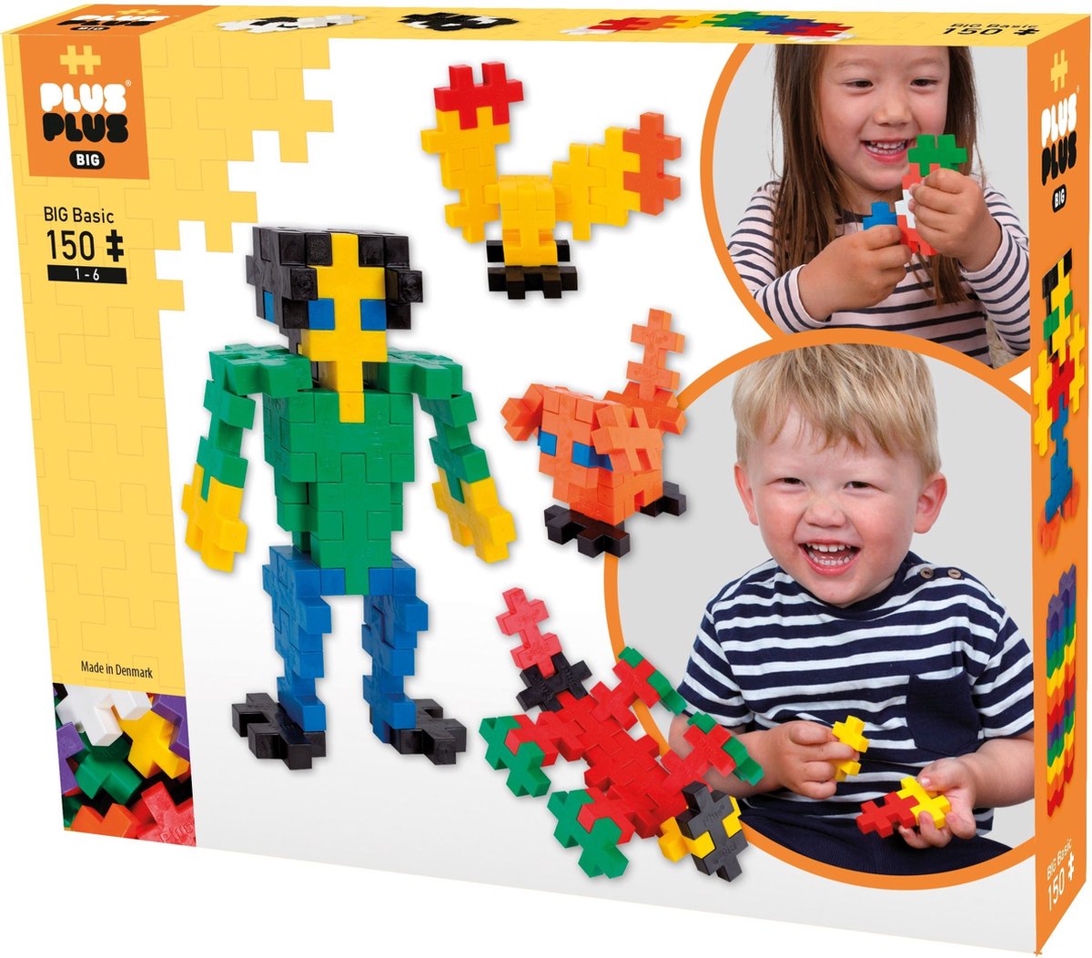 Plus Plus Basic Big Plus-Plus: 150 Stück (3272)