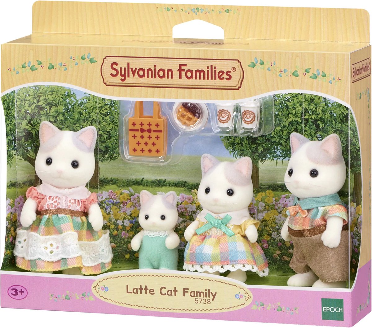 Epoche Sylvanian Family Family Latte Kat
