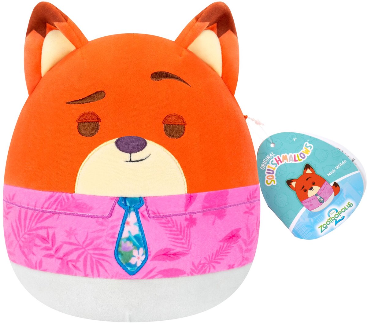 Squishmallows Zootopia – Nick Wilde – 20 cm Plüsch