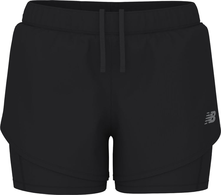 New Balance Sport 2-in-1 Shorts 3 Damen Sporthose - Schwarz