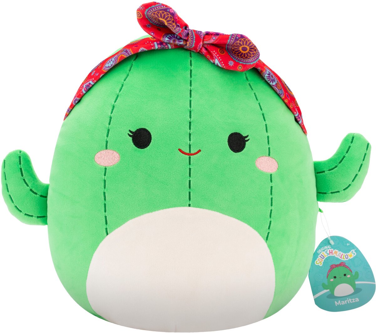 Squishmallows Kuscheltier Plüsch – Maritza grüner Kaktus, 30 cm