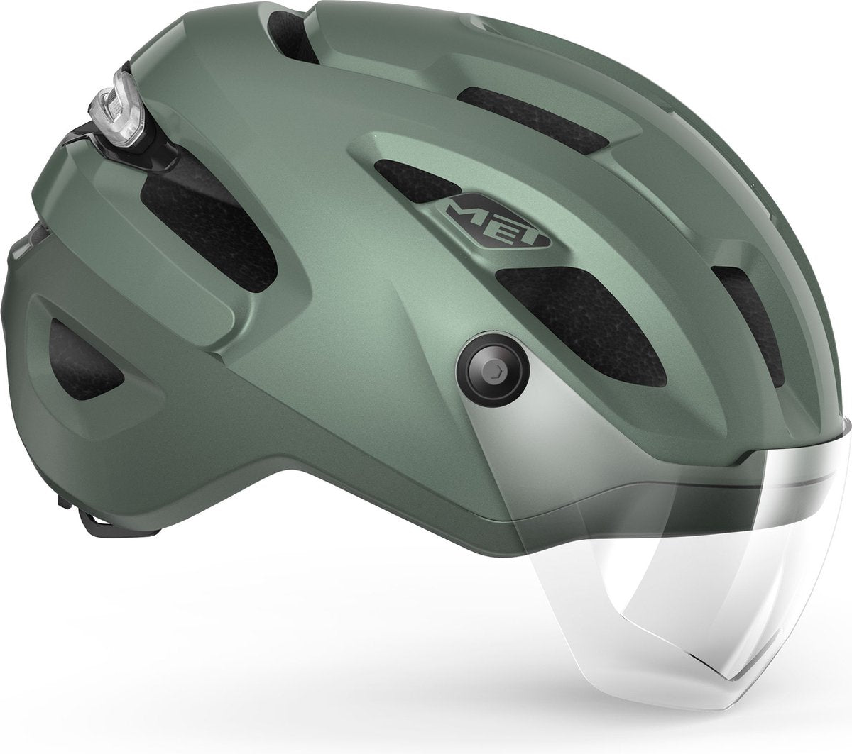 Mit Intercity Mips Fahrradhelm Herren Damen – Fahrradhelm E-Bike Erwachsene – Elektrofahrrad – Größe S (52–56 cm) – NTA 8776 – Salbei Allic Matt (grün)