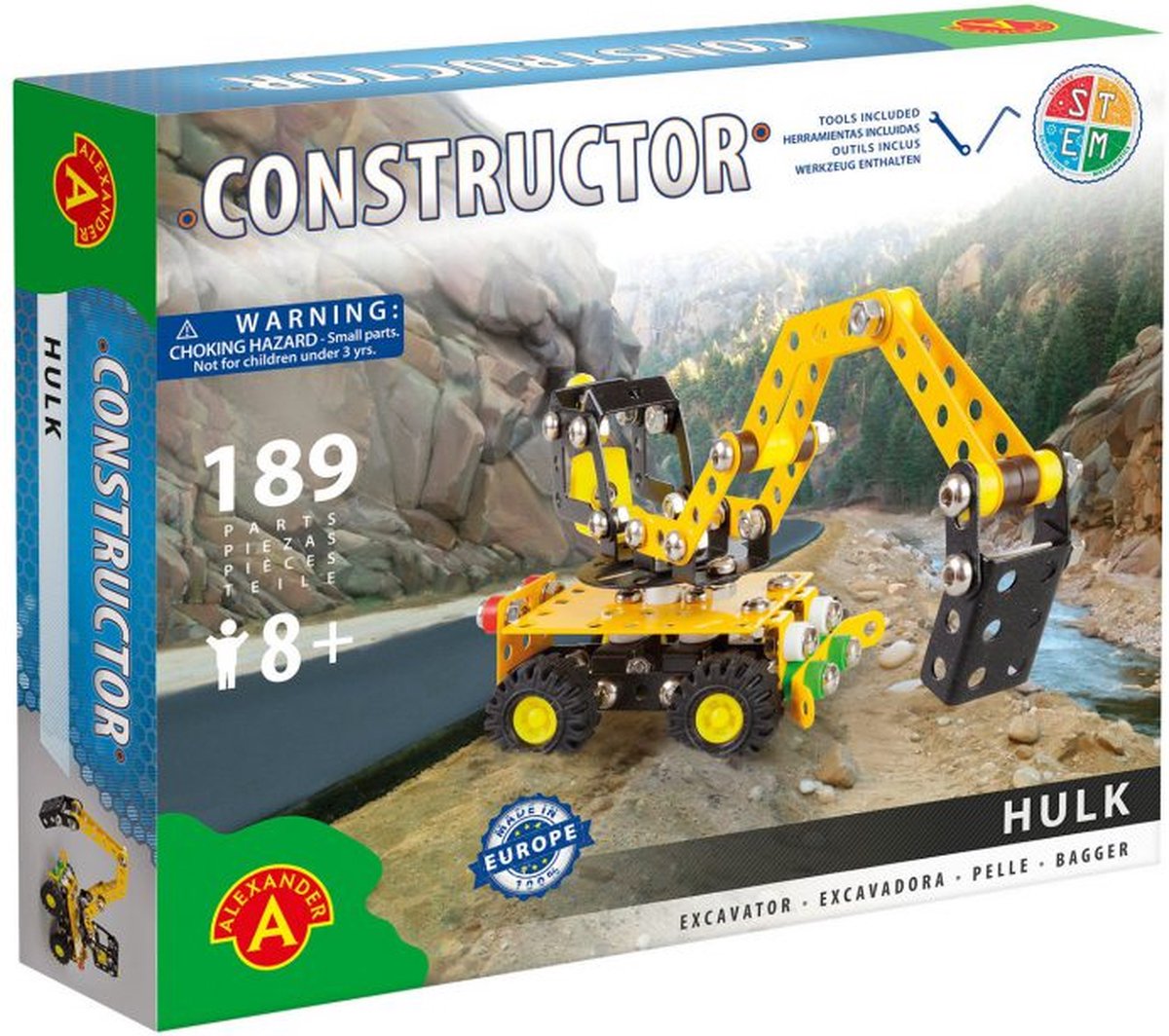 Alexander Toys Konstrukteur - Hulk (Bagger) - 189 Stück