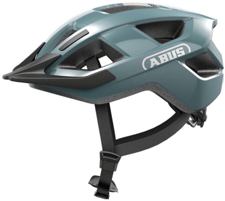 Abus Helm Aduro 3.0 LED-Gletscherblau L 58-62 cm