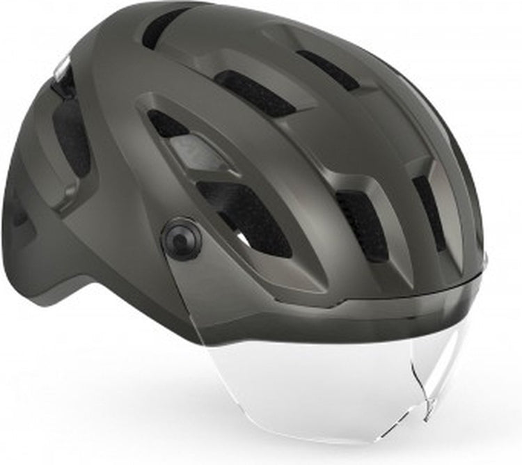 Mit Intercity Mips Fahrradhelm Herren Damen – Fahrradhelm E-Bike Erwachsene – Elektrofahrrad – Größe L (58–61 cm) – NTA 8776 – Titan Allic Matt (Grau)