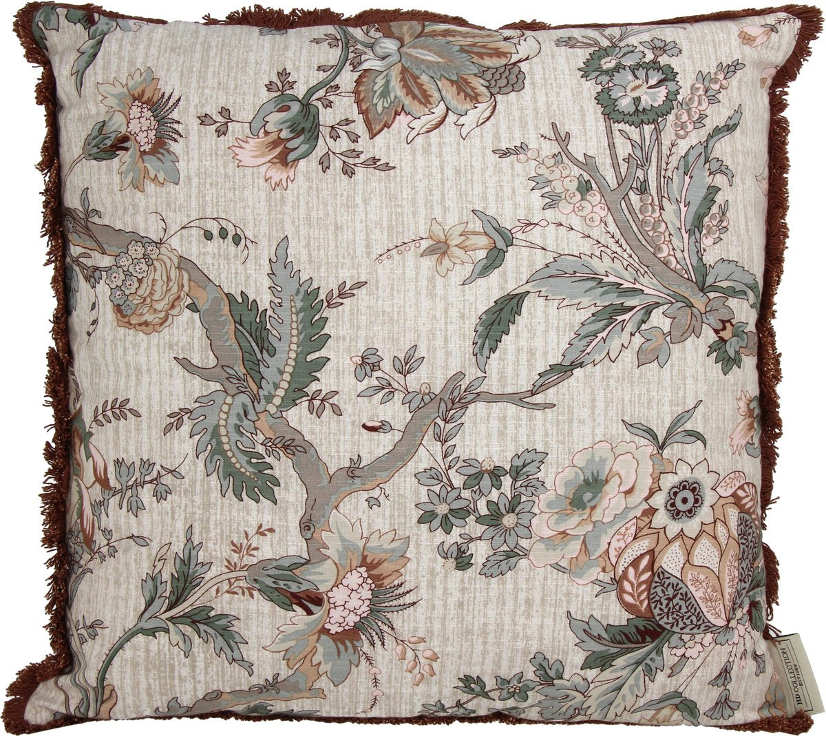Kissen aus der HD-Kollektion, Blumenbaumwolle, 45 x 45 cm