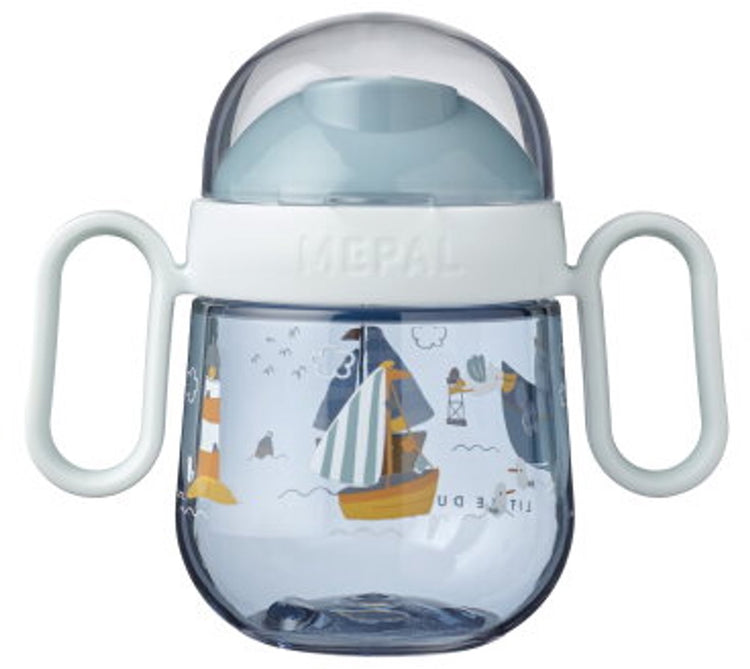 Mepal mio auslaufsicherer Becher 2.0 Little Dutch – 200 ml – leicht zu halten – Kindergeschirr – Sailors Bay