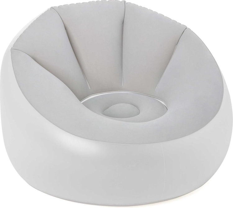 Bestway – aufblasbarer Stuhl – mit Beleuchtung – 102 x 97 x 71 cm – grau