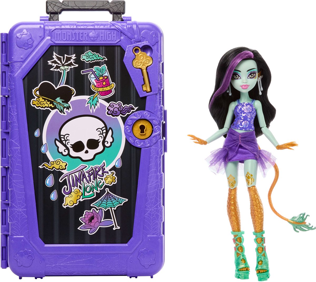 Monster High Skulltimate Secrets – Jinafire Long Oasis – Modepuppe