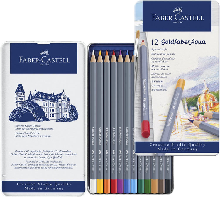 Faber Castell Faber Castell FC-114624 Aquarelololood Faber-Castell Goldfaber Penny 24 Stück