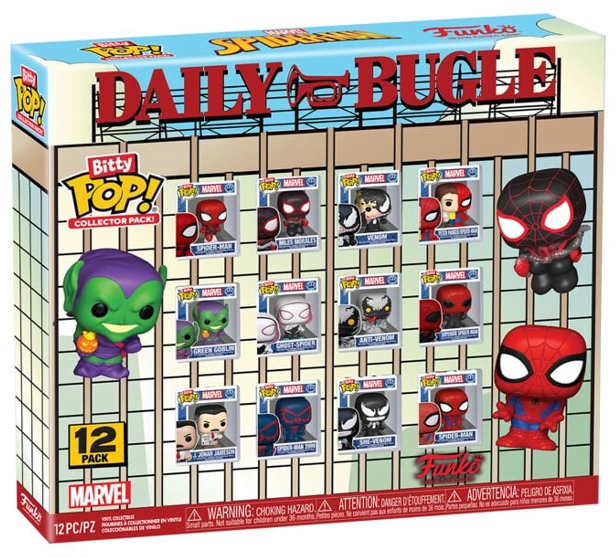 Funko Spider-Man Spider-Man (Bitty Pop!) Vinylfiguren (12er-Set) Unisex-Pop! - neutral - Standard