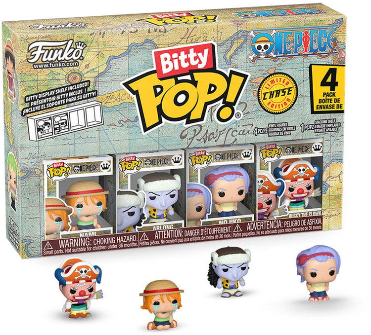 Funko One Piece Nami (Bitty Pop!) Vinylfiguren (4er-Set) Unisex Pop! - neutral - Standard