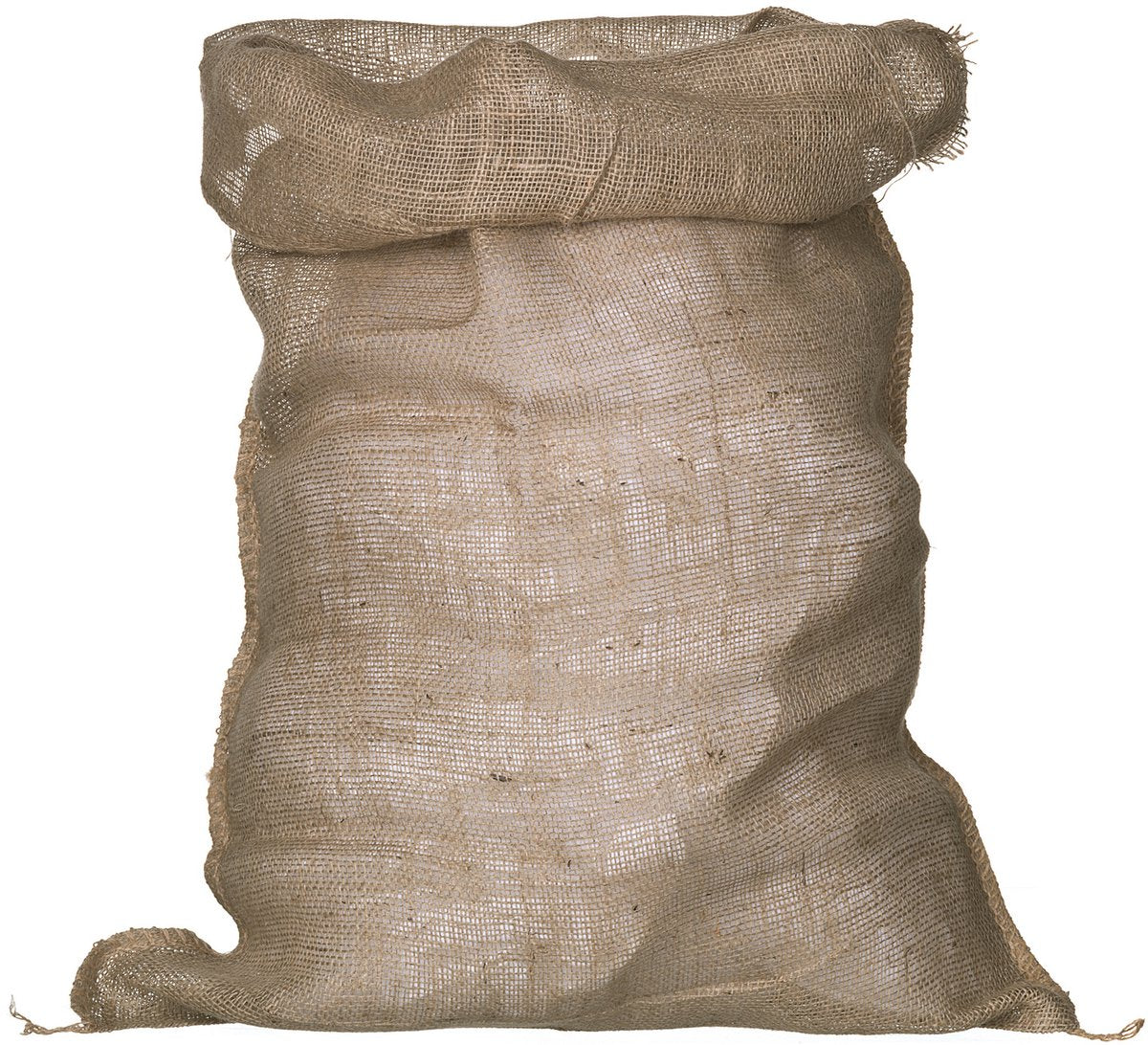 Natur-Jutebeutel mit Kordelzug – Wachstumszubehör – 40 x 40 x 90 cm, 3 Stück