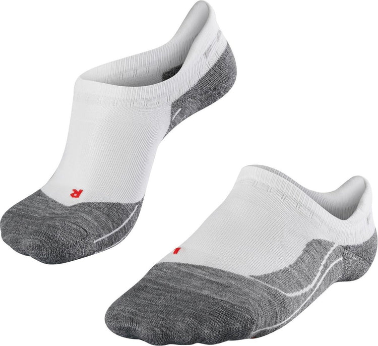 Falke ru4 Invisible Anti-Blister Baumwoll-Funktionsmaterial Laufsocken Damen Weiß – Größe 35-36